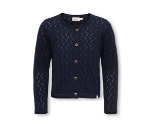 Only Mini Cardigan bleu nuit, Taille 128