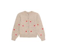 Only Mini Cardigan pierre / rouge, Taille 116