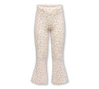 Only Mini Leggings 'KMGTRINNY' beige / rose / blanc, Taille 122
