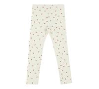 Only Mini Leggings 'KMGTRINNY' crème / vert gazon / rouge, Taille 98