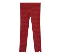 Only Mini Leggings 'KMGTRINNY' lie de vin / rouge vif, Taille 122