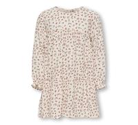 Only Mini Robe 'KMGThyra' crème / vert foncé / rose / rouge, Taille 116