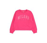 Only Mini Sweat-shirt 'KMGSweat' magenta / blanc, Taille 92