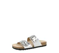 ONLY Femme PU Strap Buckle Onlmaxi-13 Sandales à Boucle en polyuréthane HM, argenté, 41 EU