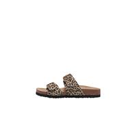 ONLY Mule 'ONLMaxi-13' beige / chocolat / cappuccino, Taille 37