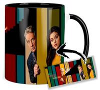 Only Murders In The Building Steve Martin Short B Tasse Ceramique Intérieure et Poignée Noire Mug