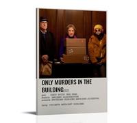 Only Murders in The BuildingModerne Impression haute définition Multi Scène Décoration d'intérieur pour peintures murales imperméables dans les salons, chambres, bureaux et salles de bains 40 x 60 cm