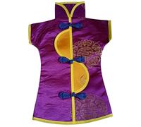 Only My Live Home Lot de 5 sacs de Noël en tissu de soie pour bouteille de vin rouge champagne, style chinois vintage, pochette en brocart pour couvercles de bouteilles de 750 ml (tissu brocart de