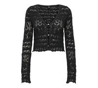ONLY Neck KNT Onlcolette Ls Cardigan à col en V, Noir, XL Femme