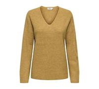 ONLY Neck Pullover Onlcamilla Pull à col en V L/S KNT Noos, Wood Thrush, S Femme