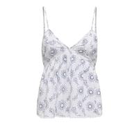 ONLY Neck Singlet WVN Onlanja Life Strap Débardeur à col en V, Blanc éclatant, XS Femmes