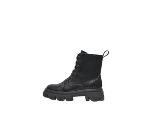 ONLY NoosOnltola-18 NoosOnltola-18 Bottines à lacets pour femme, Noir, 36 EU