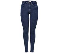 Only NOS Femme Onlpower Mid Push Up SK Jea Rea3223 Noos Jean Skinny Not Applicable, Bleu (Dark Blue Denim Dark Blue Denim), 42 /L34 (Taille Fabricant: X-Large)