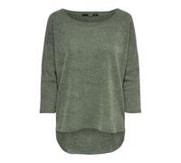 ONLY NOS Onlalba 3/4 Top JRS Noos, T-Shirt Femme, Vert (Green Bay Green Bay), X-Large