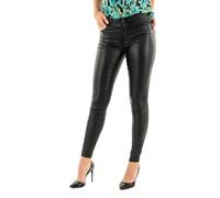 Pantalon en simili-cuir noir Noir Taille : M / Longueur : 32