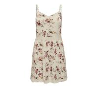 ONLY Robe d’été 'ONLKarmen Anne Life' bleu clair / rose / rouge foncé / blanc, Taille 34
