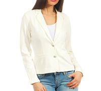 Only NOS Onlpoptrash Blazer Noos, Veste De Costume Femme, Blanc (Cloud Dancer), 40 (Taille Fabricant: Medium)