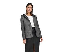 ONLY NOS ONLSEDONA Light Short Jacket OTW Noos Blouson, Gris (Dark Grey Melange Dark Grey Melange), Small Femme