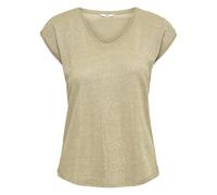 T-shirt femmes Only ONLSILVERY Doré EU XL