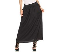 ONLY NOS Onlvenedig Paperbag Long Skirt WVN Noos, Jupe Femme, Noir (Black Black), 40 (Taille Fabricant: Medium)