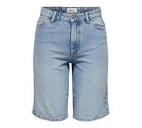 ONLY Nur Shorts Femmes avec Cinq Poches et Fermeture éclair, Couleurs:Bleu-Clair, Taille:M