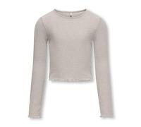 ONLY O-Neck Top Kognella JRS Noos Haut à col Rond L/S, Pumice Stone, 146-152 Femme
