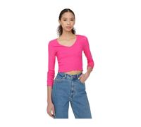 Only - ODA V-neck Top - Femme - Tops - Rose - Taille: 42 FR