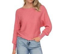 ONLY Onladaline L/S Short Pullo KNT Noos Pull en Tricot, Tea Rose, M Femme