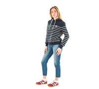 ONLY Onladelle L/S Stripe Hood SWT, Blazer Bleu Marine, M Femme