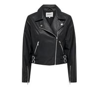 ONLY Onlalba - en Cuir Synthétique - Biker CC Otw Veste en cuir Femme