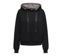 ONLY Onlalina Life Leo Detail Hood Box SWT, Noir, L Femme