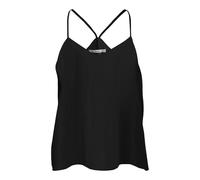 ONLY Onlalma Life Vis Cyrus Singlet Solid pour Femme, Noir, M