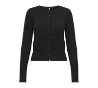 ONLY Onlama Life Ls Button Cardigan CC KNT, Noir, M Femme