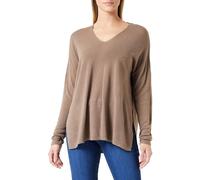 ONLY Onlamalia L/S col en V CC KNT Sweater, Walnut, XL Femme