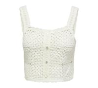 ONLY Onlamari S/L Top JRS, Egret, XS Femmes