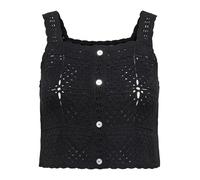 ONLY Onlamari S/L Top JRS, Noir, M Femmes
