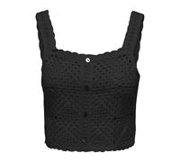 ONLY Onlamari S/L Top JRS, Noir, S Femmes