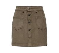 Only ONLAMAZING HW Cord Skirt PNT Noos Jupe en Cordon, Marron, XS Femme