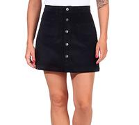 Jupes femmes Only ONLAMAZING HW CORD SKIRT PNT Noir EU M