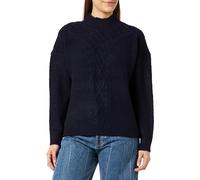 ONLY Onlamber Ls Highneck KNT Pull en Tricot, Night Sky/Détails : mélangé, L Femme
