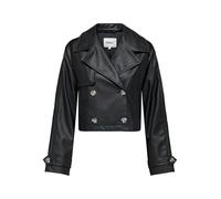 ONLY Onlamia Faux Leather Jacket CC OTW, Noir, M Femmes