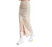 ONLY Onlangeel Ruching Skirt JRS Jupe en Jersey, Doublure argentée, XL Femmes