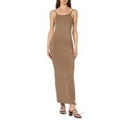 ONLY Onlangeel S/L Strap Dress JRS Robe en Jersey, Walnut, XL Femme