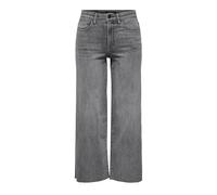 ONLY Onlann-Madison Hw Crop WD DNM Soo619Noos, Medium Grey Denim, M / 30L Femmes