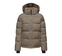ONLY Onlann Premium Puffer JKT Regular OTW Veste matelassée, Marron, S Femme