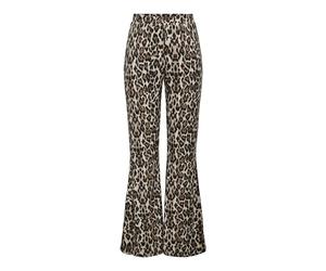 ONLY Onlanna Rib Flared AOP Legging CS JRS, Noir, XL