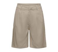 ONLY Onlaris Life Bermuda Shorts WVN CC, Gris Taupe, XL Femme