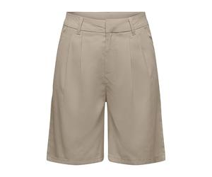 ONLY Onlaris Life Bermuda Shorts WVN CC, Gris Taupe, XL Femme