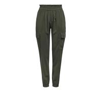 ONLY Onlaris Life Hw PB Cargo Pant CC WVN Pantalon, Kambaba, S / 32L Femmes