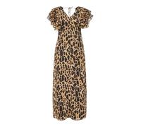 ONLY Onlasta Life S/S Frill Ankel Dress WVN Robe plissée, Noir, M Femmes